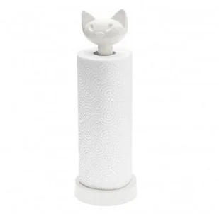 Koziol Stojak na ręcznik kuchenny Miauo, biały, 13 cm - Miseczki i talerzyki dla dzieci - miniaturka - grafika 3