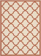 Dywany zewnętrzne - Safavieh cy6903  231 samanna uniwersalne-Wewnętrzny/zewnętrzny dywan, polipropylen, beżowy/terakota CY6903-231-4 - miniaturka - grafika 1