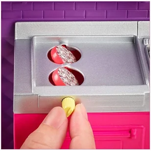 Barbie Foodtruck zestaw do kreatywnej zabawy GMW07 GMW07 - Akcesoria dla lalek - miniaturka - grafika 6