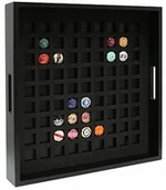 Ramki na zdjęcia - Deknudt ramki s65tz2 Fun & Deco 40 X 40 deska do serwowania czarnym do szampana-kapsułki (81 szt.) drewniane Fun & Deco S65TZ2-40.0x40.0 - miniaturka - grafika 1