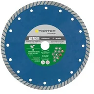 Tarcze do pił - TROTEC Diamentowa tarcza tnąca AD 230 DB z krawędzią turbo - miniaturka - grafika 1