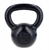 Kettlebell - 10 kg Kettlebell żeliwny kula kettle hantle Ba-kcz - miniaturka - grafika 1