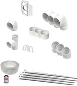 Odkurzacze centralne - Vacusweep Zestaw instalacyjny na 1 punkt - miniaturka - grafika 1