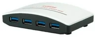 Huby USB - Roline USB 3.0 Hub "Black and White" USB hub - 4 - Czarny 14.02.5027 - miniaturka - grafika 1