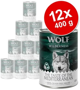 Wolf of Wilderness Adult, 24 x 400 g - Pakiet mieszany, The Taste of, w puszce - Mokra karma dla psów - miniaturka - grafika 2
