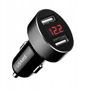 Usams Ładowarka  samochodowa czarny CC45GC01 US-CC045 63906-uniw - Ładowarki samochodowe - miniaturka - grafika 2