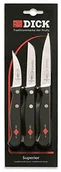 Noże kuchenne - DICK Zestaw noży, 3-częściowy Super. Superior 8470004 - miniaturka - grafika 1