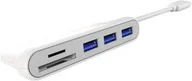 Huby USB - Wejście USB PremiumCord USB-C/3x USB 3.0 čtečka SD karet ku31hub06) - miniaturka - grafika 1
