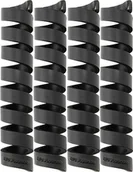 Maskownice do kabli - BlueLounge Zabezpieczenie kabli CableCoil czarne 4 szt. BLUCCO-BL - miniaturka - grafika 1