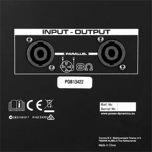 Power Dynamics PD415P Czarny - Głośniki i kolumny - miniaturka - grafika 6