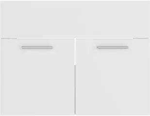 VidaXL Lumarko Zestaw mebli łazienkowych, biały, płyta wiórowa! 3071684 VidaXL - Meble łazienkowe - miniaturka - grafika 21