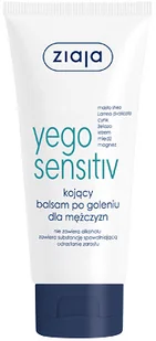 Ziaja Yego Sensitive kojący balsam po goleniu dla mężczyzn 75 ml - Kosmetyki do pielęgnacji twarzy męskie - miniaturka - grafika 3