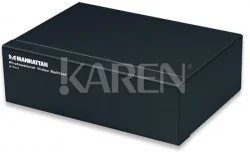 Manhattan Rozdzielacz / Splitter VGA 2/1 350MHz IDATA IVIEW-MS2 207331 - Rozgałęźniki - miniaturka - grafika 2