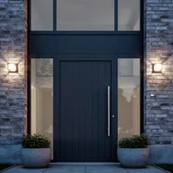 Lampy ogrodowe - Smartwares Kinkiet zewnętrzny LED Cubic, aluminium, kostka - miniaturka - grafika 1