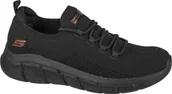 Sneakersy damskie - SKECHERS Bobs Sport B Flex-Color Connect 117121-BBK Czarne 37 117121-BBK - miniaturka - grafika 1