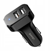 Ładowarki samochodowe - Usams Szybka Bezpieczna Ładowarka Samochodowa Qc - miniaturka - grafika 1