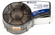 Pozostałe oświetlenie - Brady M21  375  595-WT-BK, winyl, czarny na białym, 9,53 MM X 6,4 m, trwale, bez końca (142800) M21-375-595-WT - miniaturka - grafika 1