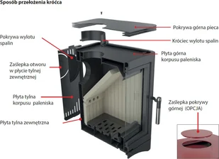 Ekoprojekt 300 Piec wolnostojący koza 7kW K5 z wnęką na drewno i wylotem spalin fi 150 spełnia anty-smogowy 30052705 - Piece wolnostojące Ekoprojekt 300 Piec wolnostojący koza 7kW K5 z wnęką na drewno i wylotem spalin fi 150 spełnia anty-smogowy 30052705 - Piece wolnostojące - miniaturka - grafika 5