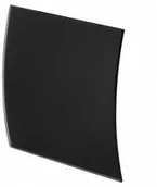 Akcesoria do wentylacji i klimatyzacji - Awenta Panel dekoracyjny do korpusu wentylatora Escudo Glass fi 100 czarny mat PEGB100M - miniaturka - grafika 1