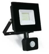 Lampy ogrodowe - LUMAX Projektor LED HEDA LUMAX 50W 4000LM 840 120° 4000K PIR sensor HFL150NS - miniaturka - grafika 1
