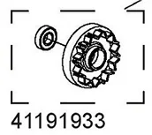 Akcesoria rowerowe - Thule Chariot Brake Hub WT Bearing 03 - TH41191933 - miniaturka - grafika 1
