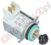 Akcesoria i części do zmywarek - Bosch Elektrozawór do zmywarki BOSCH SIEMENS 166874 - miniaturka - grafika 1