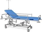 Meble i wyposażenie gabinetów medycznych - Juventas JWZ 01 wózek szpitalny hydrauliczny do transportu pacjentów JWZ01 - miniaturka - grafika 1