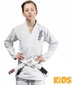 Kimona, stroje i obuwie - Venum sklep KIMONO GI DO BJJ VENUM CONTENDER KIDS BIAŁE+ BIAŁY PAS - miniaturka - grafika 1