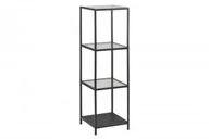 Regały - DKWADRAT Regał Seaford VI Jesion czarny 162408 - miniaturka - grafika 1