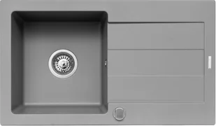 Pyramis SPARTA (76x44) 1B 1D szary 70130902 - Zlewozmywaki - miniaturka - grafika 2