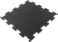 Maty do ćwiczeń - Marbo Sport Profesjonalna podłoga pod wolne ciężary puzzle czarna model 2019 - 1008229 - miniaturka - grafika 1