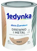Farby zewnętrzne - Jedynka D&p- farba, matowa, beżowa, 0.7l - miniaturka - grafika 1