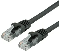 Kable miedziane - Value UTP Cable KAT6, LSOH, czarny 5m 21.99.1065 - miniaturka - grafika 1