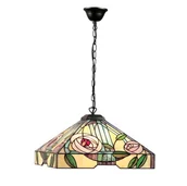 Lampy sufitowe - Interiors Zwis TIFFANY WILLOW 64384 INTERIORS 64384/INT/CUBI - miniaturka - grafika 1