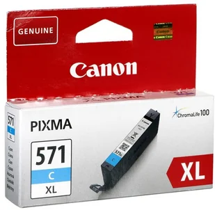 Canon Tusz CLI 571C XL do Pixma MG 5750/6850/7750 | 11ml | cyan 0332C001 - Tusze oryginalne - miniaturka - grafika 3