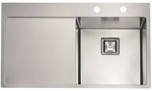 Alveus STYLUX 50-FS stal SATYNA 1084294 - Zlewozmywaki - miniaturka - grafika 3