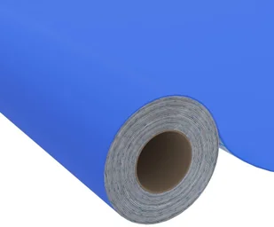 VidaXL Lumarko Okleina meblowa, niebieska, wysoki połysk, 500x90 cm, PVC! 326145 VidaXL - Okleiny - miniaturka - grafika 3