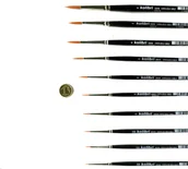 Kolejki i akcesoria - Kolibri Pędzel Synth. Golden Sable - rozmiar 2 seria 880 Kolibri 88052 - miniaturka - grafika 1