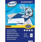 Papier do drukarek - Etykiety uniwersalne 100 ark./op., 48,5 x 25,4 mm - miniaturka - grafika 1