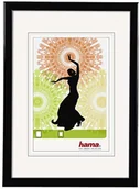 Ramki na zdjęcia - Hama Rama z tworzywa sztucznego Madrid, czarna, 21 x 29,7 cm, DIN A4 (66692) - miniaturka - grafika 1