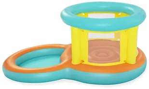 MILLY-MALLY DMUCHANY ZAMEK DO SKAKANIA Z BASENIKIEM 239x142cmx102 #B1 CZ20017 - Baseny ogrodowe - miniaturka - grafika 5