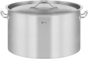 Akcesoria gastronomiczne - Royal Catering Garnek ze stali nierdzewnej - pokrywka - 32l - miniaturka - grafika 1