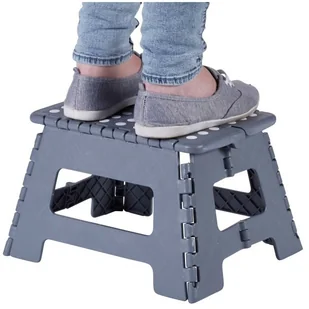 Stołek składany plastikowy 1-stopniowy SS1P - Pozostałe wyposażenie warsztatu - miniaturka - grafika 2