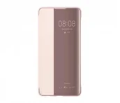 Etui i futerały do telefonów - View Flip Huawei Huawei Smart Cover do Huawei P30 różowy - miniaturka - grafika 1