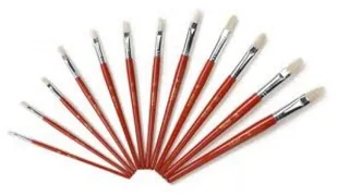 Astra Pędzel szkolny płaski ASTRA nr 2 00271AST - Pędzle - miniaturka - grafika 2