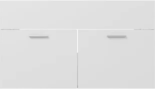 VidaXL Lumarko Zestaw mebli łazienkowych, biały, płyta wiórowa! 3071684 VidaXL - Meble łazienkowe - miniaturka - grafika 33