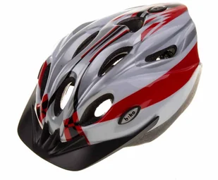 Modi Biko Biko BASIC biały-srebrny-czerwony -HM-BI306-1 080141 - Kaski rowerowe - miniaturka - grafika 2