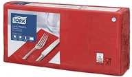 Folia, papier śniadaniowy, serwetki - Tork 478550 Lunch serwetki, czerwony 477417 - miniaturka - grafika 1