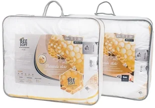 AMZ Kołdra zimowa antyalergiczna Satyna Bawełniana Bee Soft S-KSBZ-155 - Kołdry - miniaturka - grafika 6