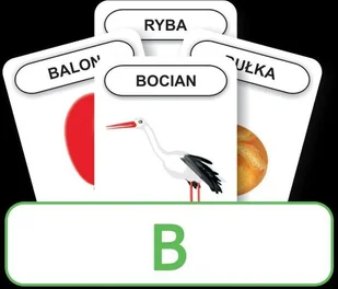 Komlogo Karty Logopedyczny Piotruś Część XVII - głoska B - Pomoce naukowe - miniaturka - grafika 2